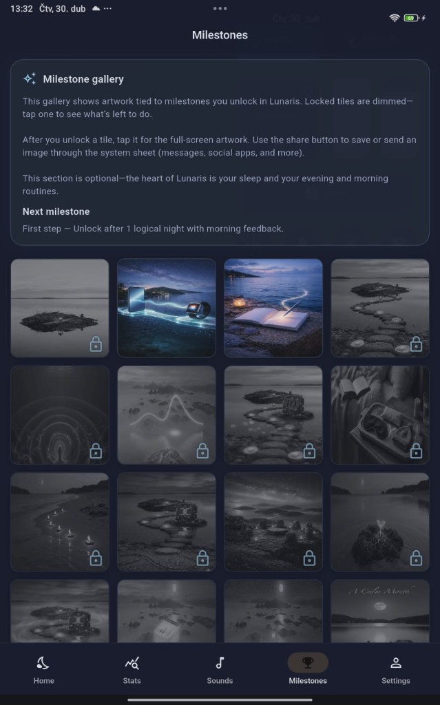 Lunaris app screen 5