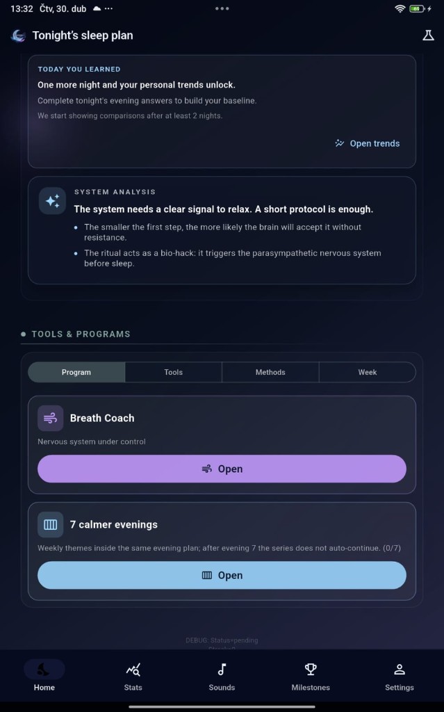 Lunaris app screen 6
