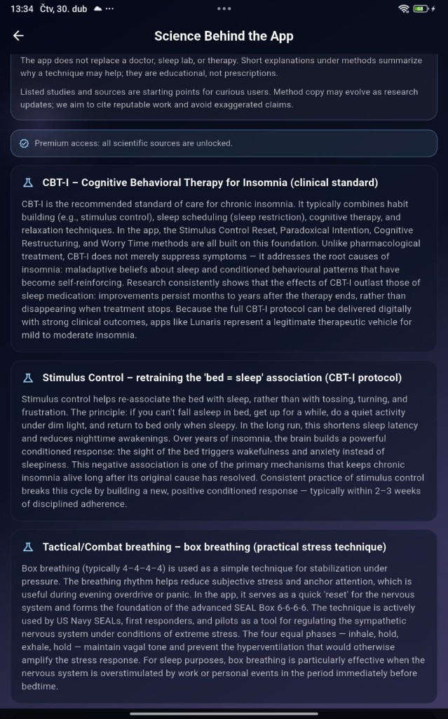 Lunaris app screen 8